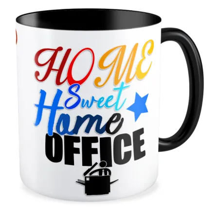 FOTO Kubek czarny 330ml KORPO